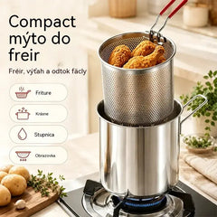 🔥 POSLEDNÝ DEŇ! -50% | Multifunkčná fritéza 304 | Jednoduché, rýchle a bezproblémové varenie 🍳