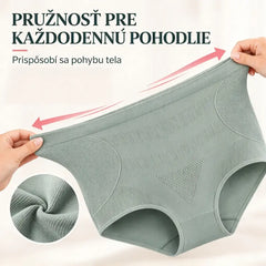 6 položiek za 28 eur—【M-XL】Nohavičky s tvarujúcim efektom na brucho a zadok, s antibakteriálnym rozkrokom z čistej bavlny