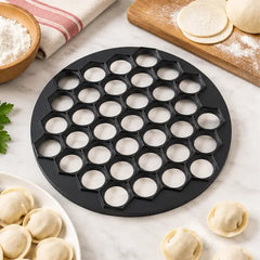 🥟 Pripremite pieroge ili pelmene za nekoliko sekundi! Kalup od 37 dijelova · Jedan pritisak proizvodi 37 identičnih dijelova · Učinkovito, brzo i jednostavno za čišćenje!
