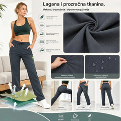 ⏳ Vremenski ograničena ponuda 🔥 Ženske cargo hlače ravnog kroja — Elastični pojas; idealne za posao, putovanja i svakodnevno nošenje 👖✨