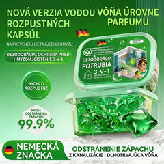 Dve škatule (100 kapsúl) len za 23 eur — 🔥🎉 Bioenzýmové kapsuly na odstránenie zápachu z kanalizácie.