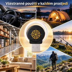⚡Multifunkčný elektronický inteligentný ultrazvukový repelent proti komárom