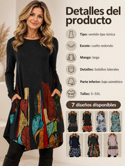 👗🍁【S-5XL】Dámske etnické módne ležérne šaty