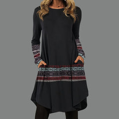 👗🍁【S-5XL】Dámske etnické módne ležérne šaty