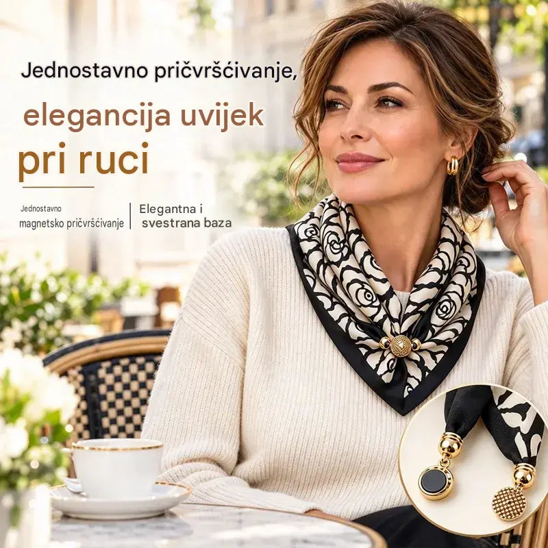 Set od 4 dijela – 27€✨Šal s magnetskim zatvaranjem