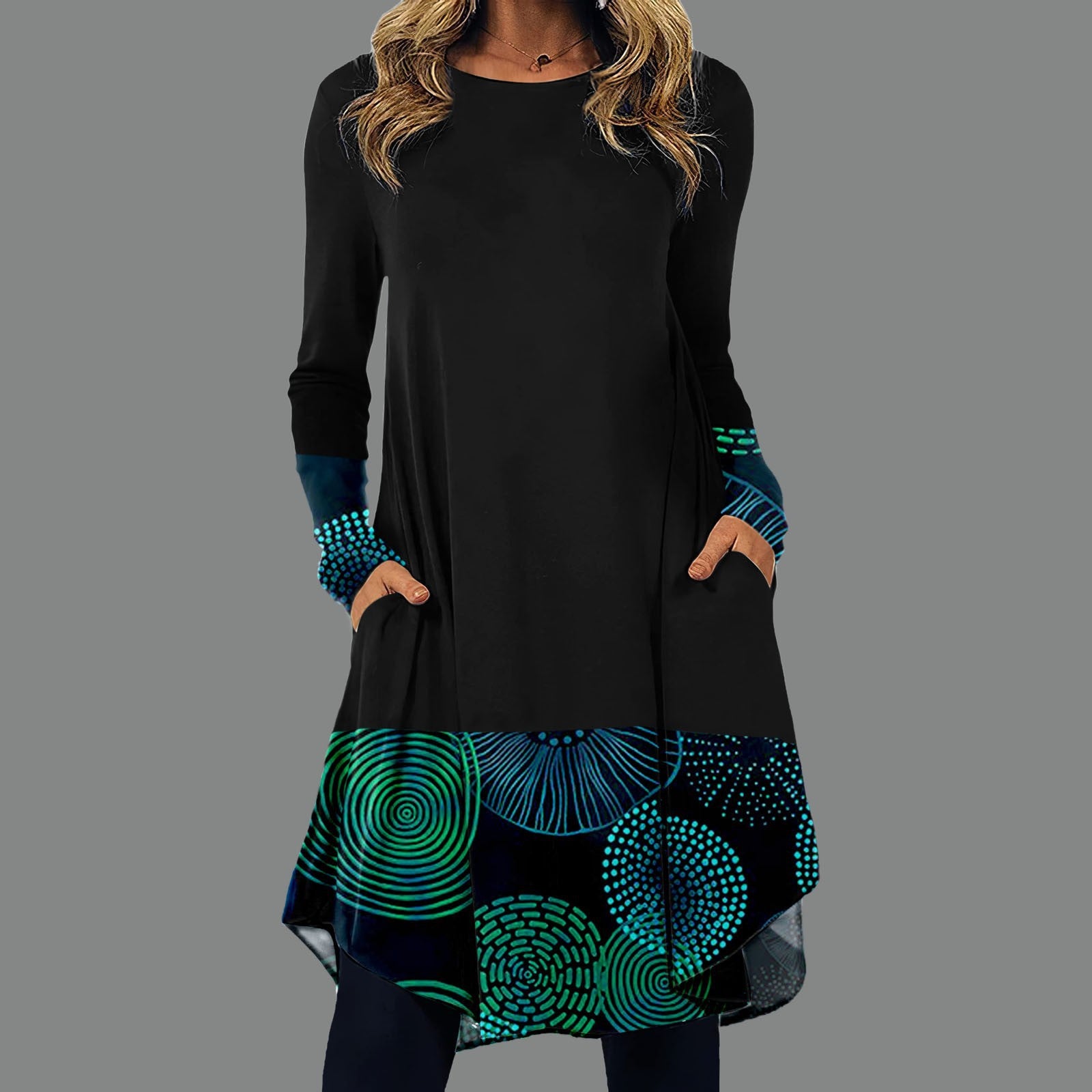 👗🍁【S-5XL】Dámske etnické módne ležérne šaty