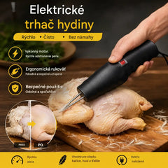 【🔥Výpredaj】🐓🦆Elektrický odstraňovač chlpov z hydiny