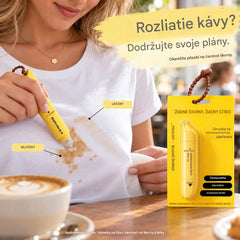 🔥【Kúpte 1 a získajte 1 zadarmo】🧼 Prenosné pero na odstraňovanie škvŕn s dvojitou špičkou ✨ Okamžitý núdzový čistič oblečenia (bez oplachovania); Ideálne na škvrny od oleja a kávy